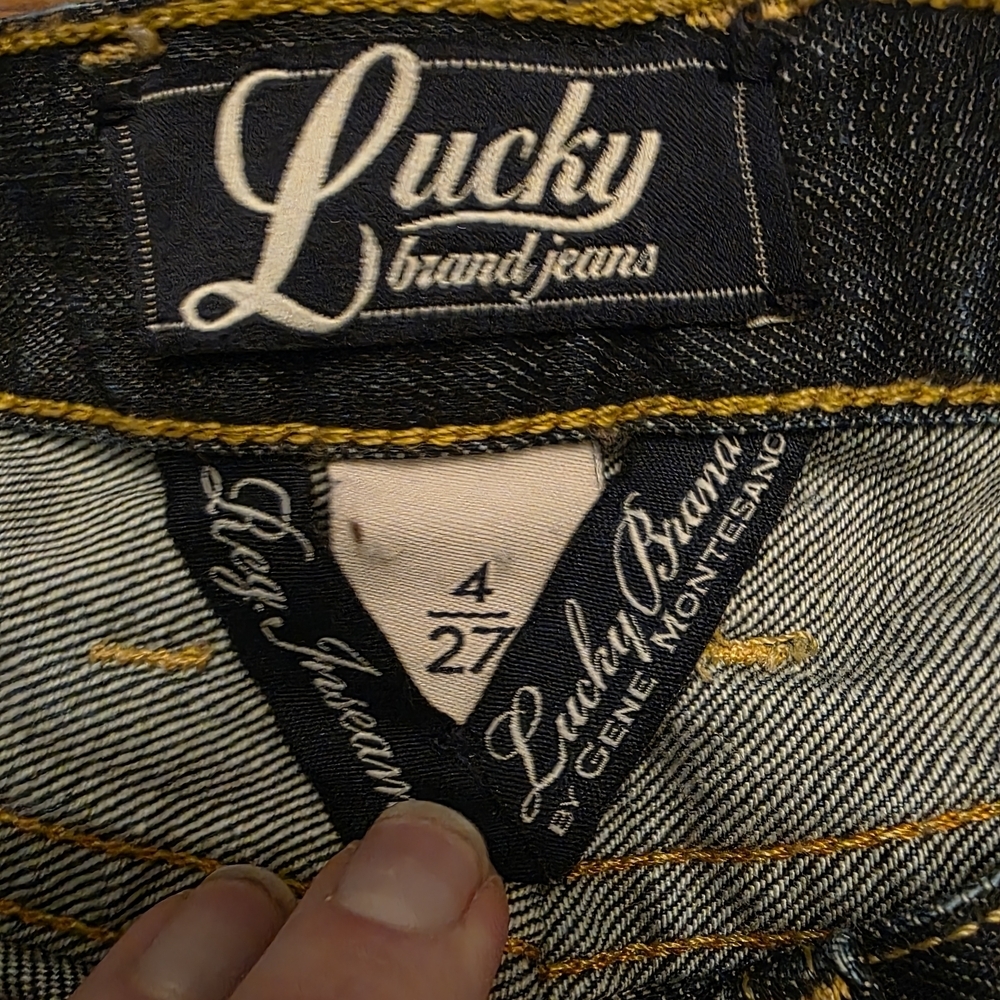 Lucky Brand Riley Slouchy Skinny Jeans Sz 4 / 27. - Picture 2 of 6